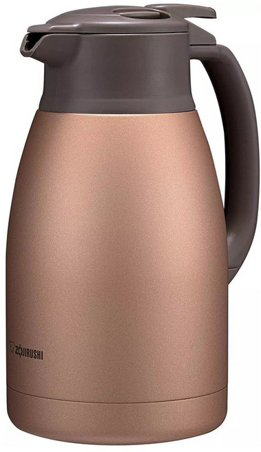ZOJIRUSHI 象印 ZOJIRUSHI SH-HC15-NU [不鏽鋼保溫保冷手提壺 1.5L 霧面古銅色], 1個, 霧面古銅色