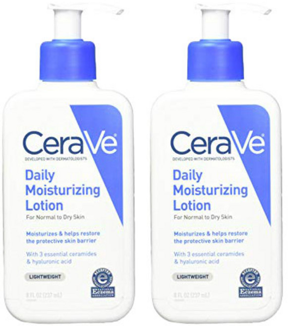 CeraVe 適樂膚 長效清爽保濕乳液, 2瓶, 237ml