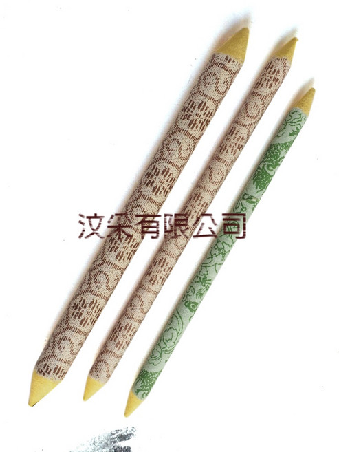 汶采 W彩色宣紙紙筆三支入套裝 水墨書法繪畫專用 禪意風格, 詳見包裝