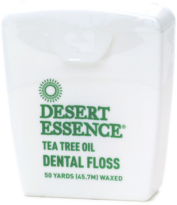 DESERT ESSENCE 茶樹精油牙線 45.7m, 1入, 1個