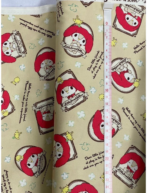 Sanrio 三麗鷗 卡通布 畫框 Melo萌樂圖案 厚棉布料
