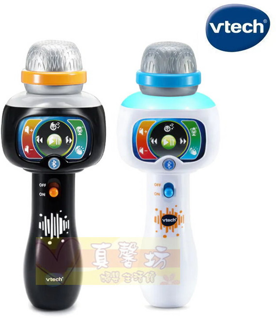 Vtech 兒童歡唱藍牙麥克風 (英國), 閃亮白, 1個