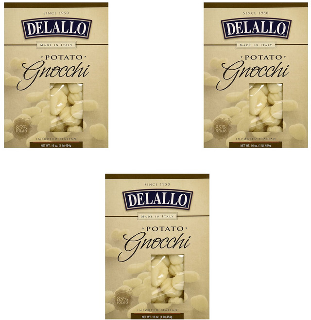 DELLALLO 馬鈴薯麵疙瘩, 3盒, 454g