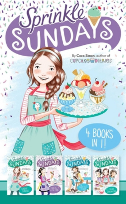 (英文圖書)Sprinkle Sundays 4 Books in 1!: Sunday Sundaes; Cracks in the Cone; The Purr-Fec... 精裝版, Simon Spotlight, 英文
