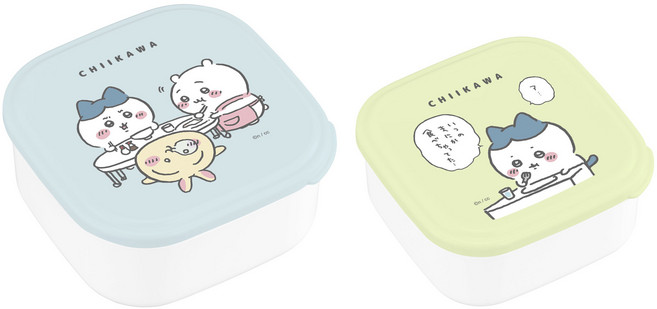 Chiikawa 吉伊卡哇 密封容器組, 360 + 550ml, 1個