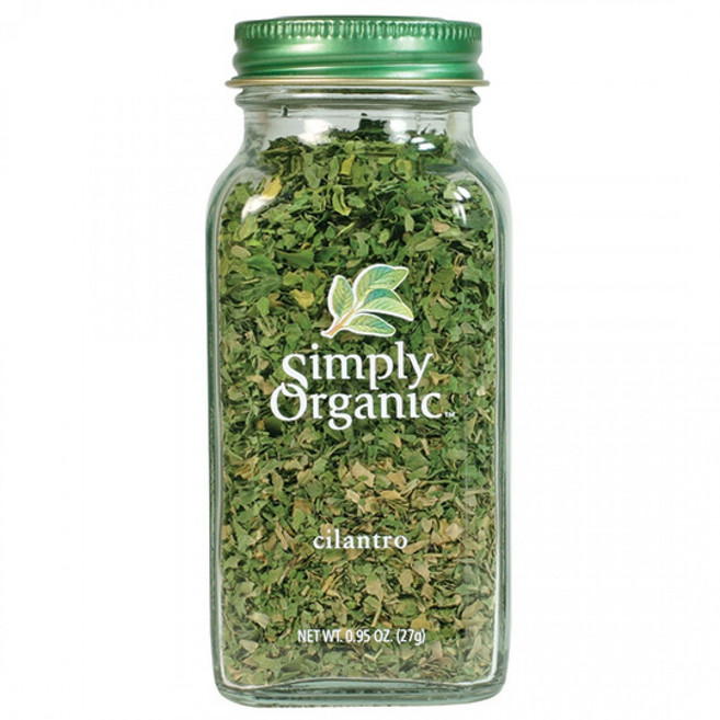 Simply Organic 香菜調味料, 1個, 22克