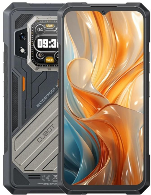 Cubot KINGKONG X Pro 5G 三防手機 48GB RAM 10200mAh 大電量 一億像素相機 多功能背屏, 黑色, 256GB