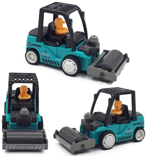 慣性工程車玩具 (推土車/堆高機/怪手), E