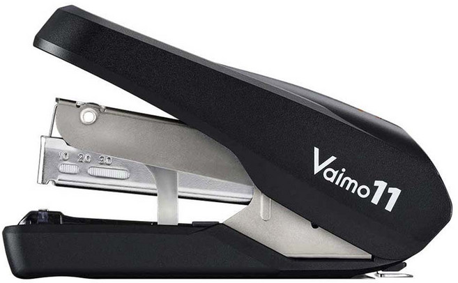 MAX 美克司 Vaimo11 Flarme訂書機 HD-11FNL, 1個, 黑色