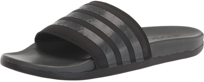 adidas 愛迪達 Adilette舒適拖鞋, 6號, 黑色
