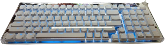 一方石 羅技鍵盤防塵罩 透明版, 適用羅技 G413/G512, 1個