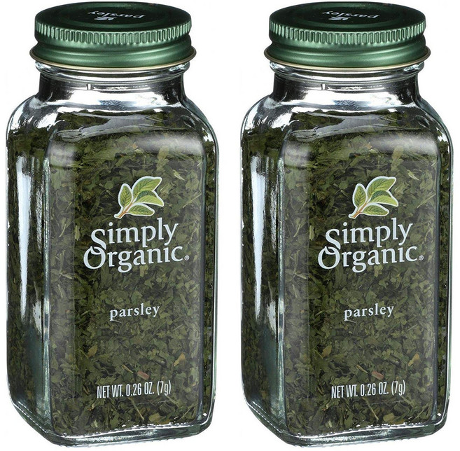 Simply Organic 歐芹碎, 2罐, 7g