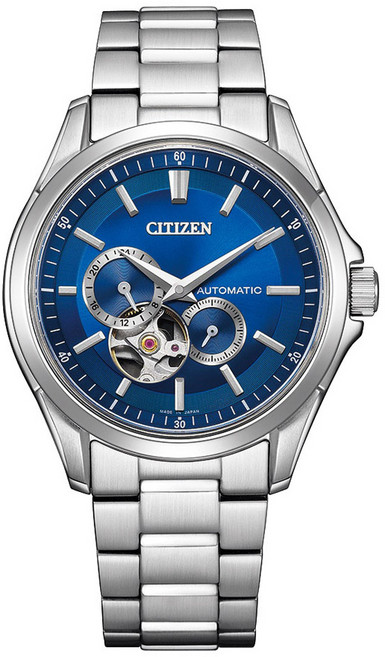 CITIZEN 男款系列自動機械金屬手錶 NP1010-78L