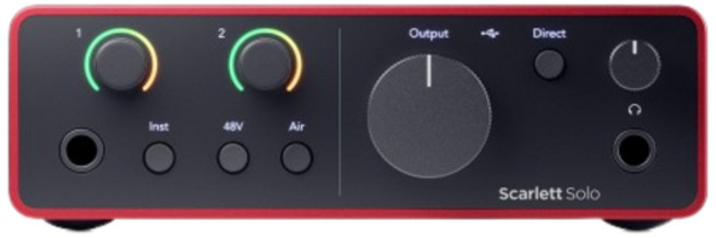 Focusrite 錄音介面, Scarlett Solo 4th Gen