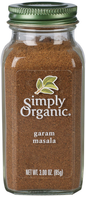 Simply Organic 葛拉姆馬薩拉香料粉, 1個, 85g