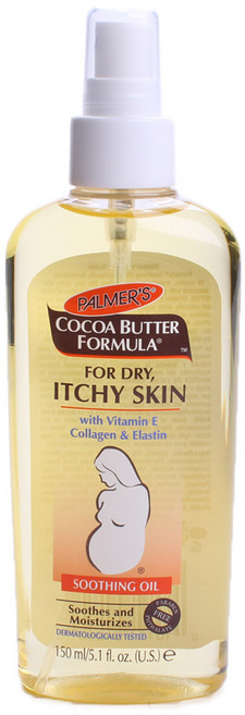 PALMER'S 帕瑪氏 孕婦乾癢肌鎮靜護膚油, 1瓶, 150ml