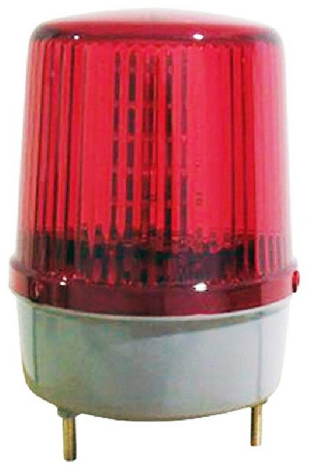 紅鷹牌 LED爆閃警示燈 大型GLX警示燈 道路安全警告燈 12V 24V 110V 220V 台灣製, 紅, 1個
