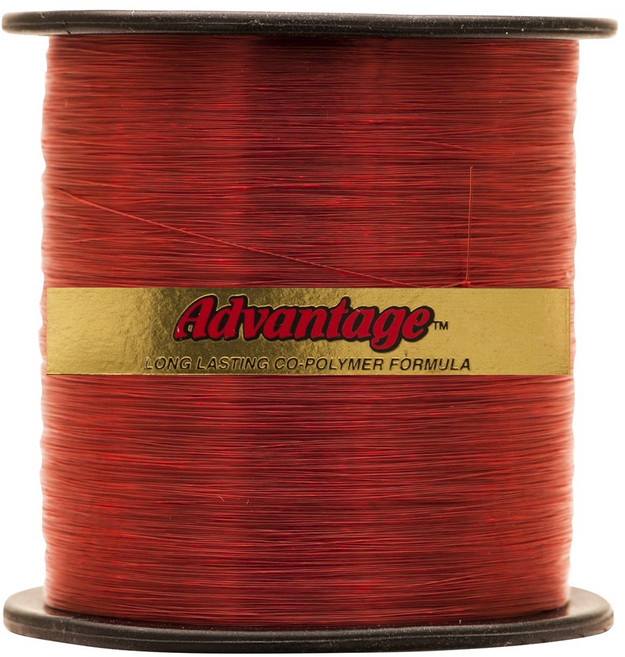 ZEBCO Cajun Advantage Quarter 捲線器釣魚線, 紅色
