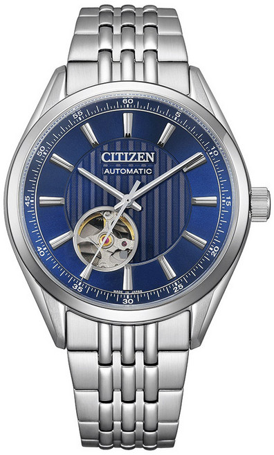 CITIZEN 男款系列自動機械金屬手錶 NH9110-90L