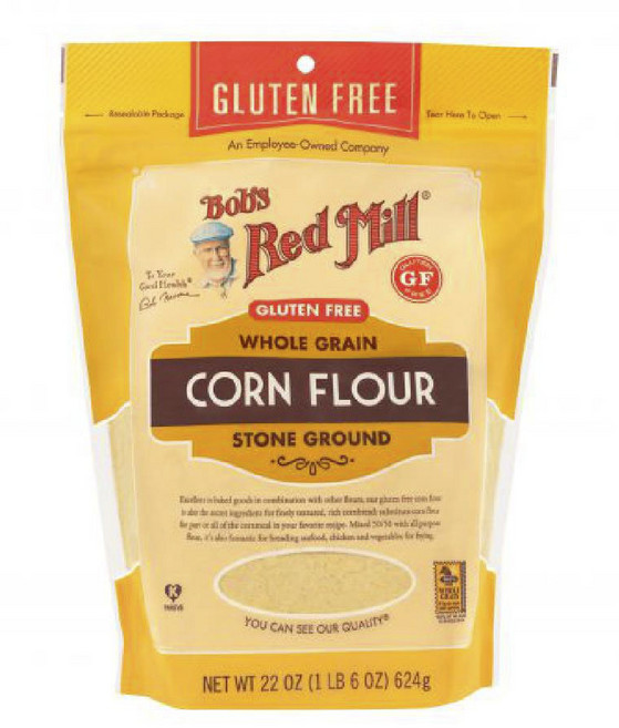 Bob's Red Mill 玉米粉, 1個, 624克