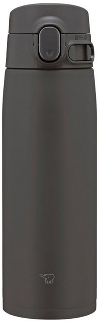 ZOJIRUSHI 象印 彈蓋式輕量保溫瓶, 黑色, 600ml, 1個