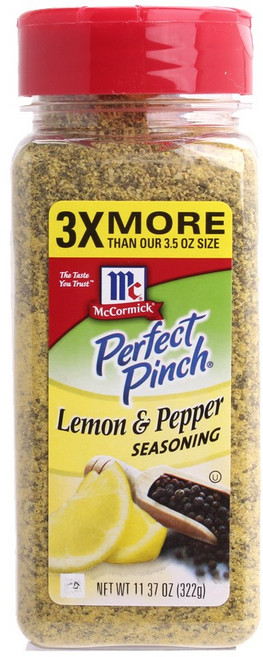 McCormick 味好美 檸檬胡椒粉, 1罐, 322g