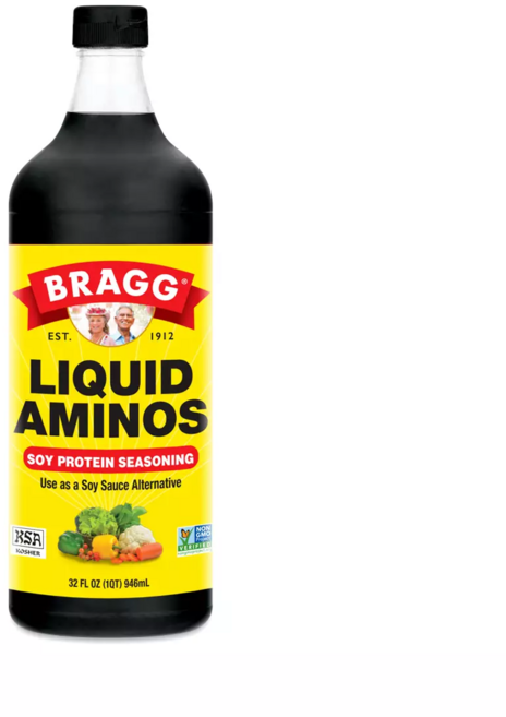 BRAGG 無鹽醬油, 1個, 946ml