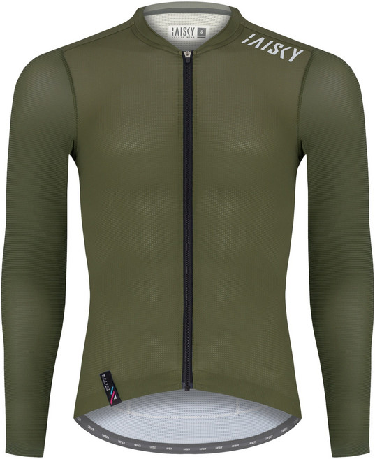 BAISKY百士奇 男款空力薄款長袖車衣 潔淨IV 專業自行車衣