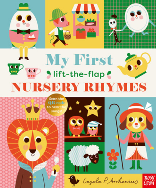 (英文圖書)My First Lift-The-Flap Nursery Rhymes Board Books, Nosy Crow, 英文, 硬頁書
