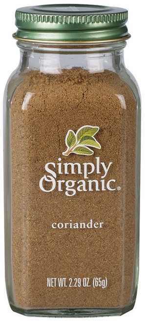 Simply Organic 香菜粉, 1個, 65克