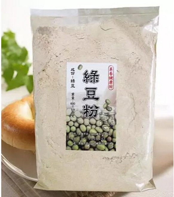 美香健康坊 綠豆粉, 600g, 1個