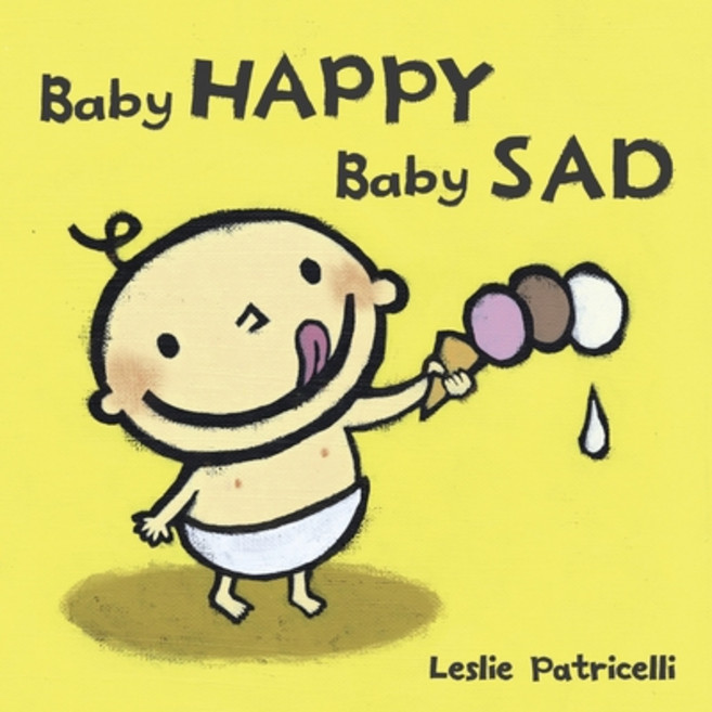 (英文圖書)Baby Happy Baby Sad: (A Gentle Introduction to Emotions and Big Feelings for B... Board Books, Candlewick Press (MA), 英文, 硬頁書