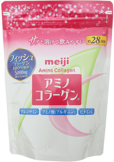 meiji 明治 膠原蛋白粉補充包 5000mg 28日份, 196g, 1包