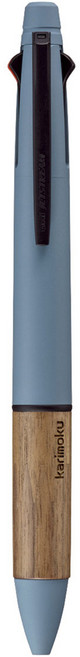 Uni 三菱 JETSTREAM Karimoku 多功能筆 0.5mm MSXE5KF05, 1個, 鋼藍色