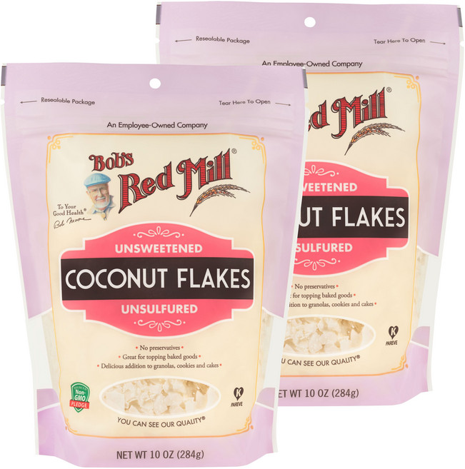 Bob's Red Mill 椰子粉, 2包, 284g