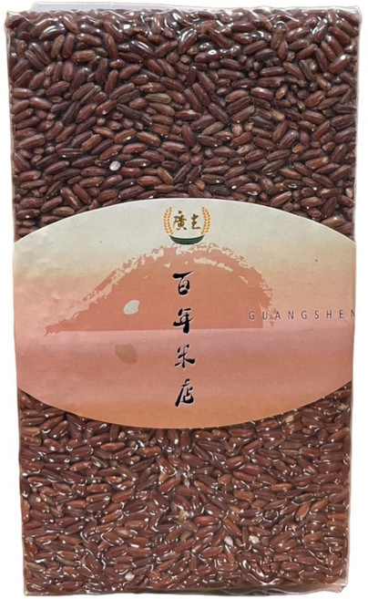 【廣生】五穀雜糧系列-穀類-精選紅糯米, 450g, 1個