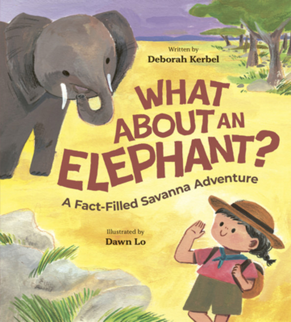 (英文圖書)What about an Elephant?: A Fact-Filled Savanna Adventure 精裝版, Owlkids, 英文