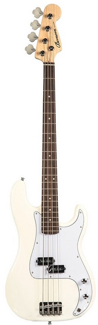 Bensons 電貝斯 Precision Bass 入門款 開學禮, 白色