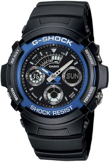 CASIO 卡西歐 G-SHOCK 防震 20巴 男性運動手錶 AW-591-2AJF