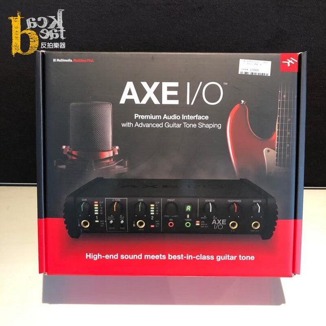 IK MULTIMEDIA AXE I/O 2進5出 錄音介面 - 具備先進吉他音色塑造功能, 詳見包裝