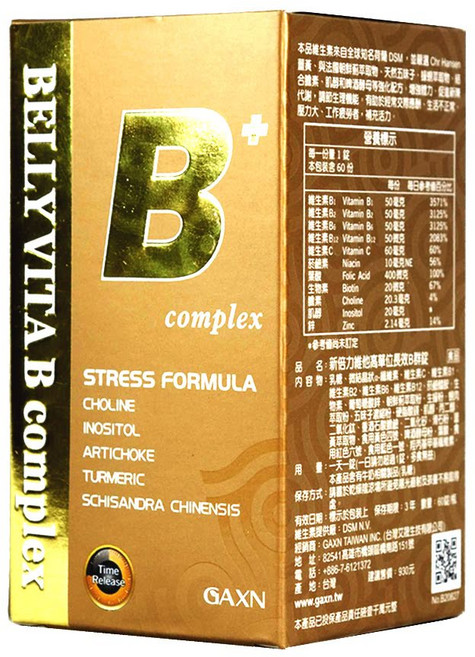 倍力維他 長效B群錠劑, 1個, 60錠