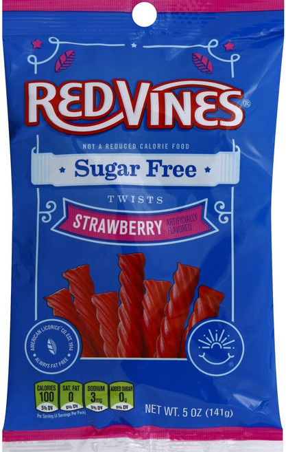 RED VINES 扭扭糖 草莓口味, 1包, 141g