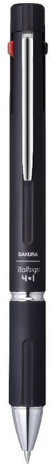 SAKURA Ballsign五合一多功能筆, 1入, 黑色
