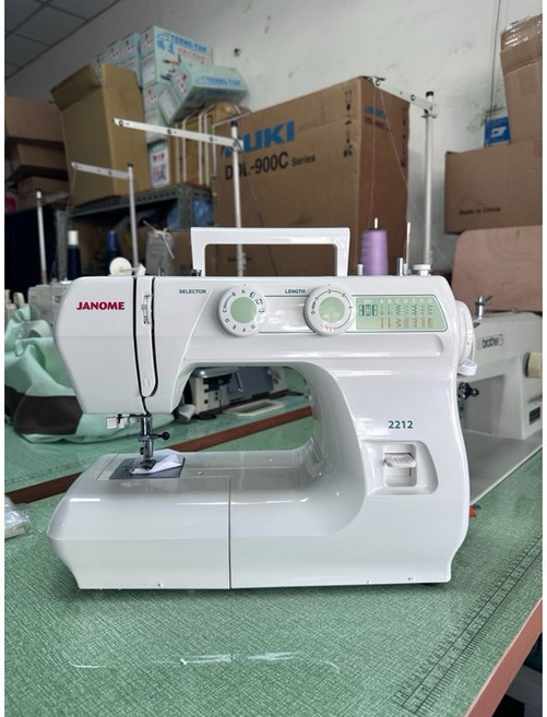 JANOME 車樂美 2212 機械縫紉機, White, 1個