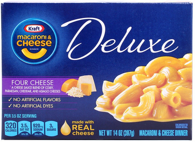 Kraft 卡夫 4種乳酪風味通心粉, 1個, 397g