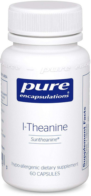 Pure Encapsulations 左旋茶胺酸膠囊, 60顆, 1罐