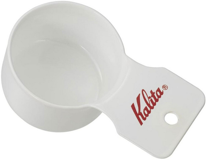 Kalita Tsubame琺瑯咖啡量勺 S, 1個, 白色