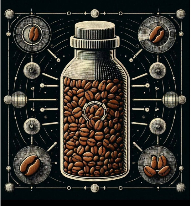 【梅花叁先出咖啡】黃金曼巴咖啡豆 中深焙, 227g, 1套裝, 全豆咖啡（未研磨）