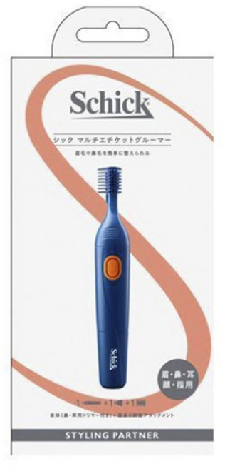 Schick 舒適牌 多功能修容器, 藍色