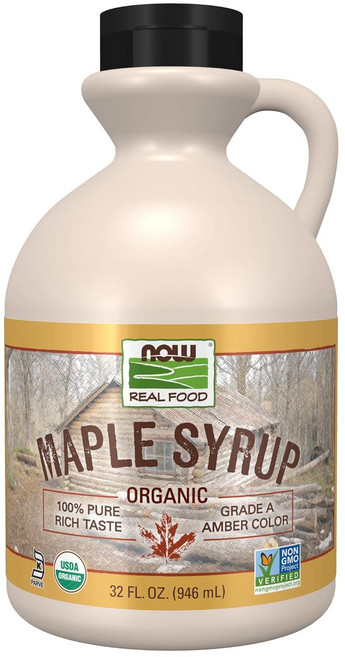 NOW Foods 素食楓糖漿, 1瓶, 946ml